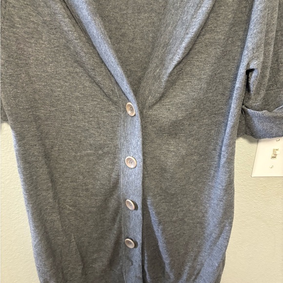 Banana Republic Open Sweater Cardigan button closure Size: Large - Picture 5 of 6
